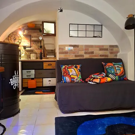 Tiny Studio, Rustic Style, Historic Center Apartment