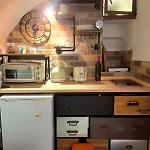 Tiny Studio, Rustic Style, Historic Center Apartment