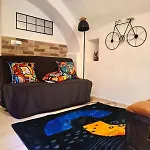 Apartment Tiny Studio, Rustic Style, Historic Center Sanremo